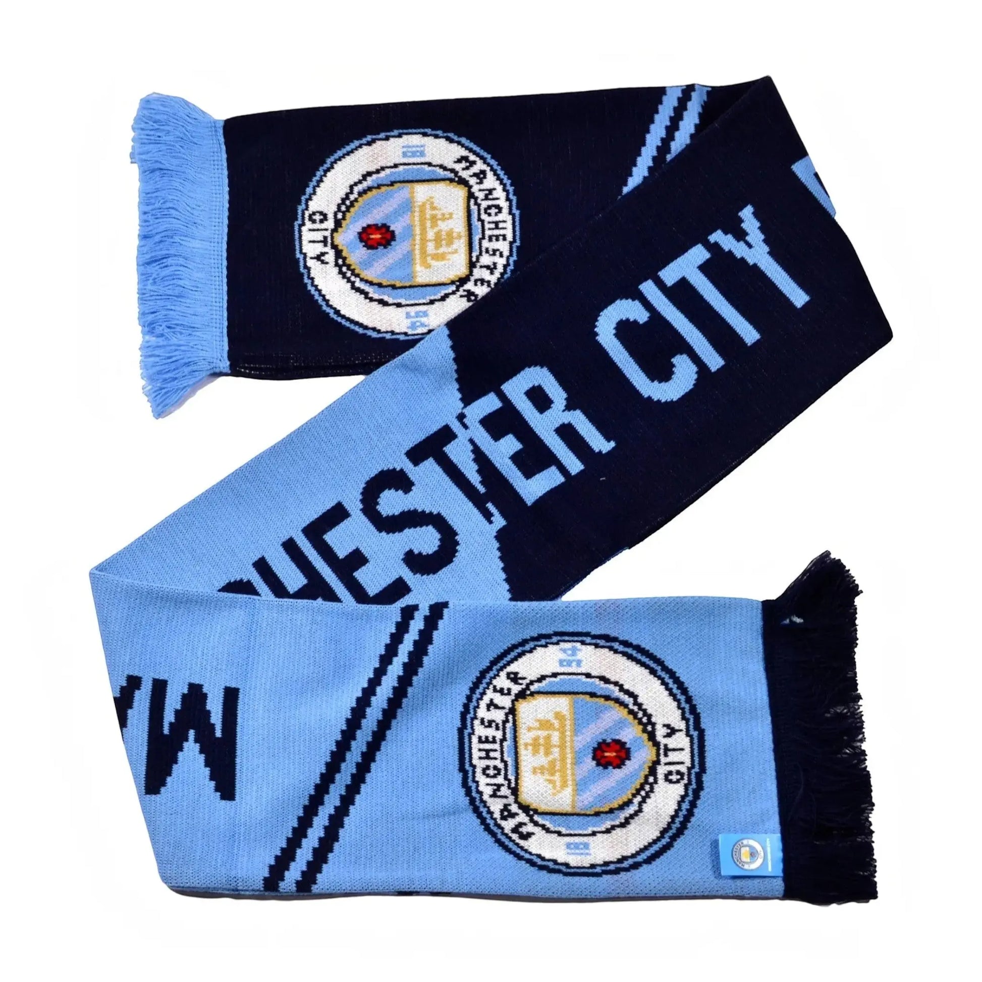 Manchester City Football Scarf | Official Manchester City Fan Scarf - Forever Vintage